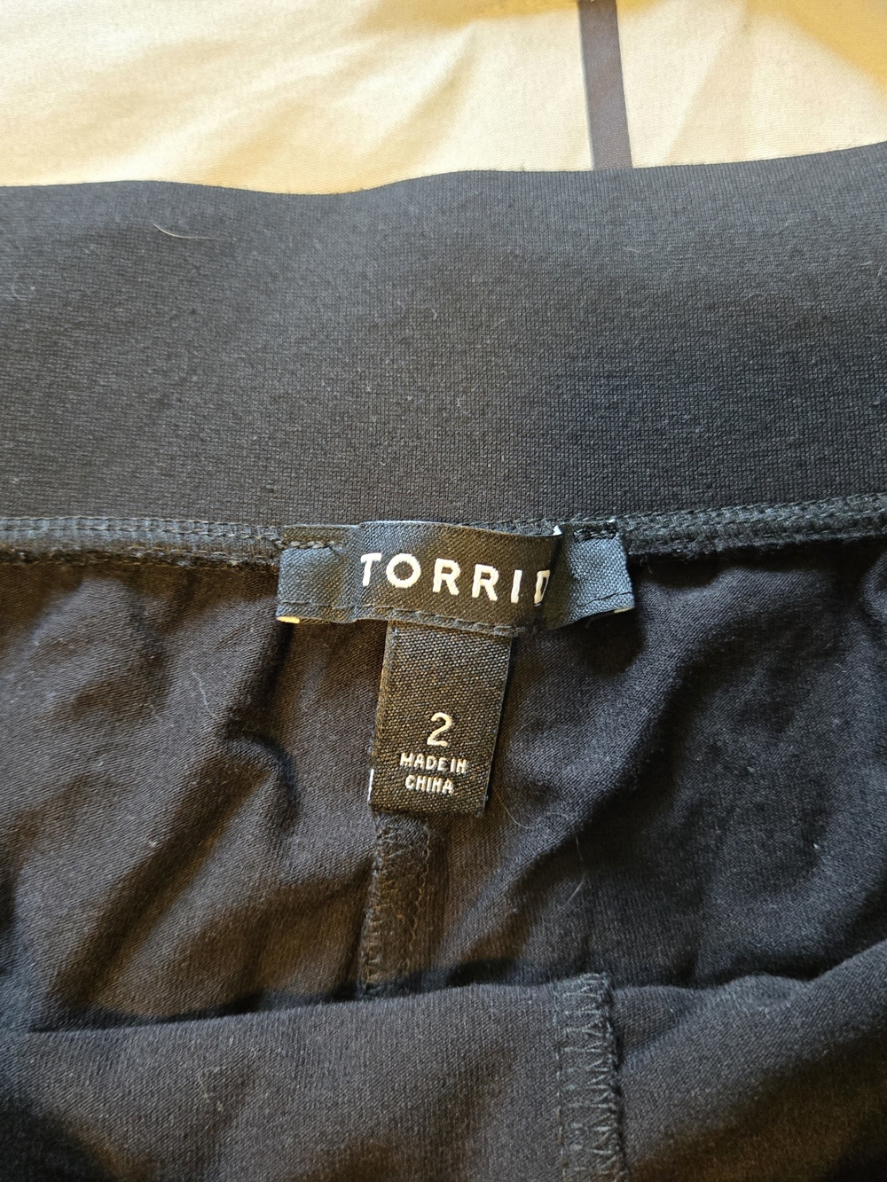 Torrid Super Soft Black Skort - Picture 4 of 5